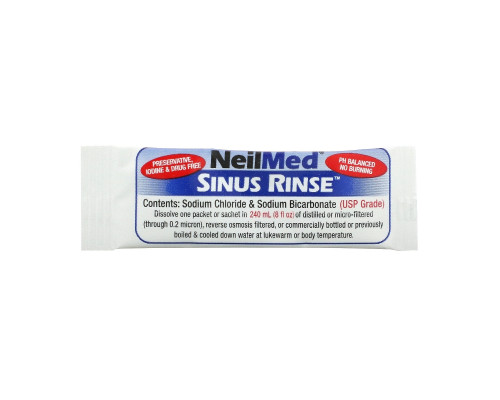NeilMed, Sinus Rinse, All Natural Relief, 100 Premixed Packets NeilMed, Sinus Rinse, All Natural Relief, 100 Premixed Packets