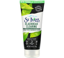 St. Ives, Green Tea Scrub, Blackhead Clearing, 6 oz (170 g)