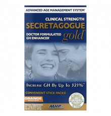 Женское здоровье MHP, Secretagogue-Gold, апельсин, 30 пакетиков в стиках по 14,9 г (0,53 унции)