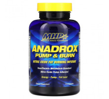 Для похудения и контроля веса MHP, Anadrox Pump & Burn, 112 капсул