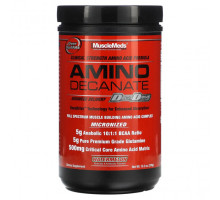 Аминокислоты MuscleMeds, АМИНО ДЕКАНАТ, арбуз, 378 г (13,3 унции)