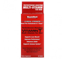 Мужское здоровье Vitamin T, Testosterone Boosting Multi-Vitamin For Men, 90 Tablets