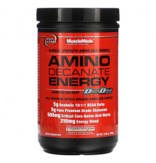Аминокислоты MuscleMeds, Amino Decanate Energy, клубника и киви, 396 г (13,96 унции)