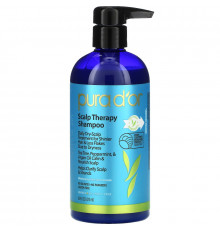 Pura D'or, Scalp Therapy Shampoo, 16 fl oz (473 ml)