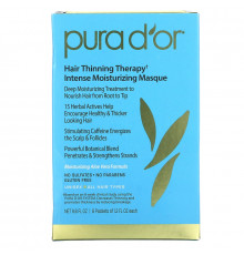 Pura D'or, Hair Loss Prevention Therapy Intense Moisturizing Masque, 8 packets of 1.5 fl oz