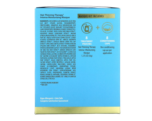 Pura D'or, Hair Loss Prevention Therapy Intense Moisturizing Masque, 8 packets of 1.5 fl oz Pura D'or, Hair Loss Prevention Therapy Intense Moisturizing Masque, 8 packets of 1.5 fl oz