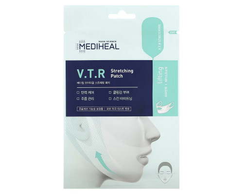 Mediheal, ВИДЕОМАГНИТОФОН Растягивающие патчи`` 1 патч Mediheal, ВИДЕОМАГНИТОФОН Растягивающие патчи`` 1 патч