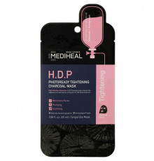 Mediheal, H.D.P, Photoready Tightening Charcoal Mask, 1 Sheet, 0.84 fl oz (25 ml)