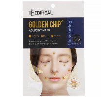 Mediheal, Golden Chip, акупунктурная маска, 5 шт., 25 мл каждая