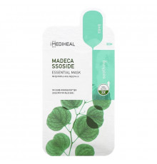 Mediheal, Madecassoside, Essential Beauty Mask, 4 шт., По 24 мл (0,81 жидк. Унции)