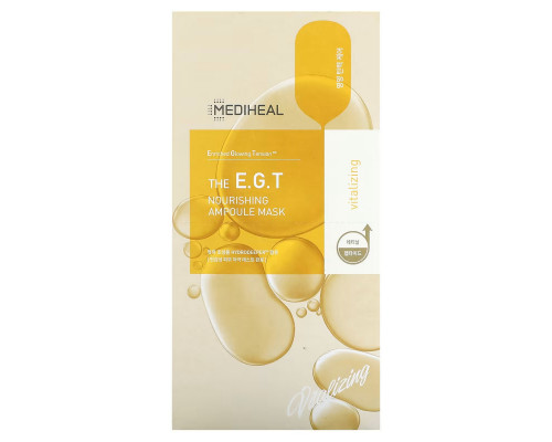 Mediheal, The EGT, питательная маска-ампула, 10 шт., По 27 мл (0,91 жидк. Унции) Mediheal, The EGT, питательная маска-ампула, 10 шт., По 27 мл (0,91 жидк. Унции)