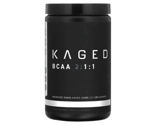 Kaged, BCAA 2:1:1, без добавок, 400 г (14,1 унции) Kaged, BCAA 2:1:1, без добавок, 400 г (14,1 унции)