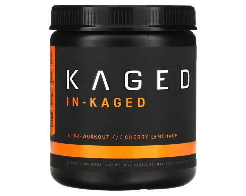 Kaged, IN-KAGED, Intra-Workout, Cherry Lemonade, 10.72 oz (304 g) Kaged, IN-KAGED, Intra-Workout, Cherry Lemonade, 10.72 oz (304 g)