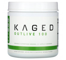 Суперфуды Outlive 100, Organic Superfoods Greens, Apple Cinnamon, 18 oz (510 g)