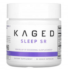 Kaged, Sleep SR, 30 Veggie Capsules