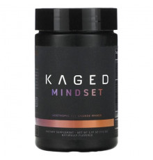 Улучшение памяти и работы мозга Kaged, Mindset, апельсин и манго, 112,5 г (3,97 унции)