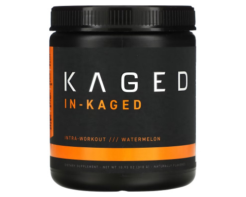 Kaged, IN-KAGED, Intra-Workout, Watermelon, 10.93 oz (310 g) Kaged, IN-KAGED, Intra-Workout, Watermelon, 10.93 oz (310 g)
