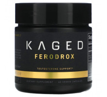 Мужское здоровье Kaged, Матрица поддержки тестостерона Ferodrox, 60 вегетарианских капсул