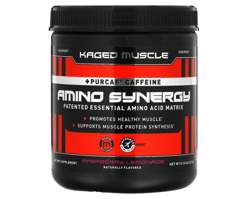 Kaged, Amino Synergy, Raspberry Lemonade, 8.15 oz (231 g) Kaged, Amino Synergy, Raspberry Lemonade, 8.15 oz (231 g)