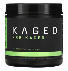 Kaged, PRE-KAGED, Pre-Workout, Berry Blast, 1.29 lb (584 g)