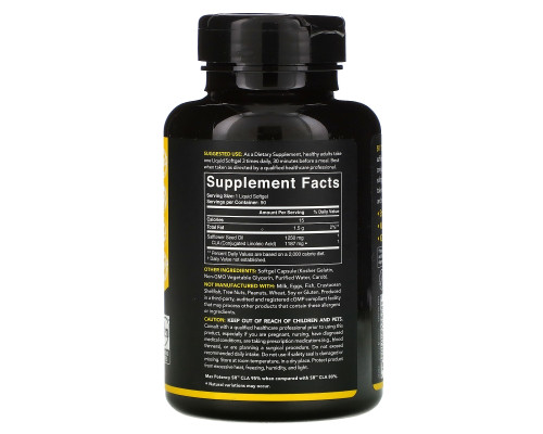 Sports Research, CLA 1250, Max Potency, 1,250 mg, 90 Softgels Sports Research, CLA 1250, Max Potency, 1,250 mg, 90 Softgels