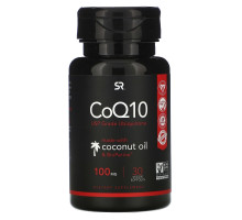Sports Research, CoQ10 with Bioperine & Organic Coconut Oil, 100 mg, 30 Veggie Softgels