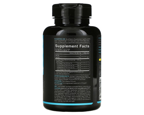 Sports Research, Omega-3 Fish Oil, Triple Stength, 1250 mg, 90 Softgels Sports Research, Omega-3 Fish Oil, Triple Stength, 1250 mg, 90 Softgels