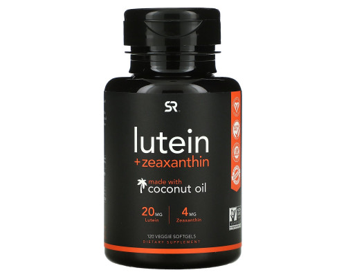 Sports Research, Lutein + Zeaxanthin, 120 Veggie Softgels Sports Research, Lutein + Zeaxanthin, 120 Veggie Softgels