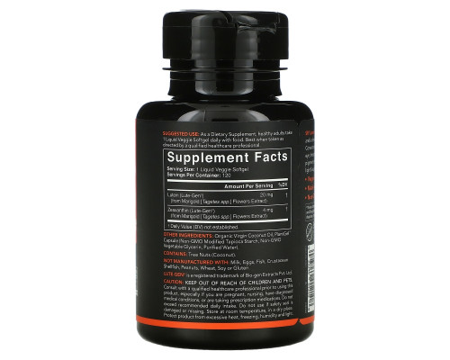 Sports Research, Lutein + Zeaxanthin, 120 Veggie Softgels Sports Research, Lutein + Zeaxanthin, 120 Veggie Softgels