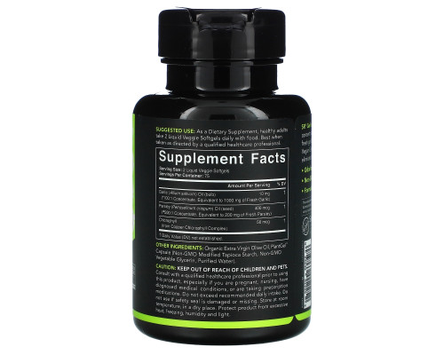 Sports Research, Plant Based, Garlic Oil with Parsley & Chlorophyll, 150 Veggie Softgels Sports Research, Plant Based, Garlic Oil with Parsley & Chlorophyll, 150 Veggie Softgels