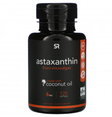 Sports Research, Astaxanthin with Coconut Oil,  6 mg, 120 Softgels
