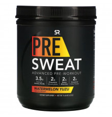 Sports Research, Pre-Sweat Advanced Pre-Workout, Watermelon Yuzu, 14.46 oz (410 g)