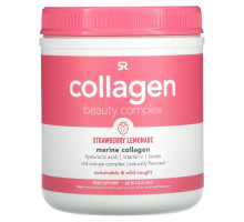 Sports Research, комплекс Collagen Beauty, морской коллаген, клубничный лимонад, 180 г (6,34 унций)