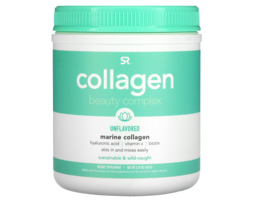 Sports Research, Collagen Beauty Complex, Marine Collagen, Unflavored, 5.75 oz (163 g) Sports Research, Collagen Beauty Complex, Marine Collagen, Unflavored, 5.75 oz (163 g)