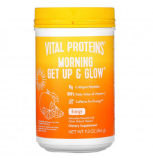 Vital Proteins, Morning Get Up & Glow, Orange , 9.3 oz (265 g)