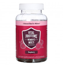 Vital Proteins, Women's Multi Gummies, Raspberry, 90 Gummies