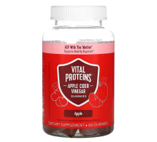 Vital Proteins, Apple Cider Vinegar Gummies, Apple, 60 Gummies