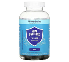 Vital Proteins, Collagen Gummies, Grape, 120 Gummies
