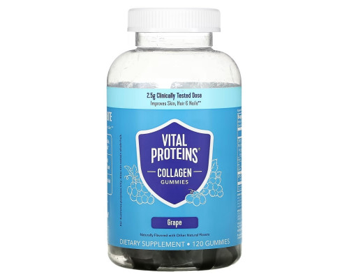 Vital Proteins, Collagen Gummies, Grape, 120 Gummies Vital Proteins, Collagen Gummies, Grape, 120 Gummies