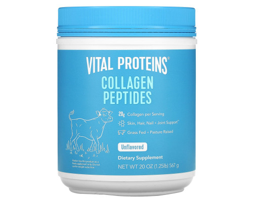 Vital Proteins, Collagen Peptides, Unflavored, 20 oz (567 g) Vital Proteins, Collagen Peptides, Unflavored, 20 oz (567 g)