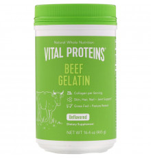 Vital Proteins, Beef Gelatin, Unflavored, 16 oz (454 g)