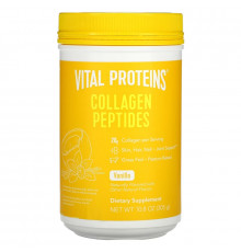 Vital Proteins, Коллагеновые пептиды, ваниль и кокосовая влода, 10,8 унций (305 г)