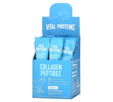 Vital Proteins, Grass Fed Pausture Raised, Collagen Peptides, Unflavored, 20 Individual Packets (10 g)