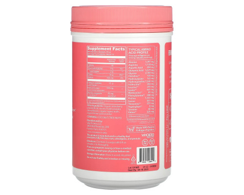 Vital Proteins, Коллаген для красоты, Клубника и лимон, 11,5 унц. (325 г) Vital Proteins, Коллаген для красоты, Клубника и лимон, 11,5 унц. (325 г)
