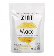 Zint, Мака, Органический желатинизированный порошок, 8 унц.(227 г)