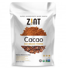 Zint, Cacao Raw Organic Powder, 8 oz (227 g)