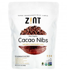 Zint, Raw Organic Cacao Nibs, 16 oz (454 g)