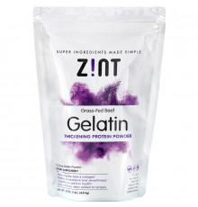 Z!NT, Beef Gelatin, Чистый Протеин, 16 унций (454г)