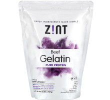 Z!NT, Beef Gelatin, Чистый Протеин, 32 унции (907г)