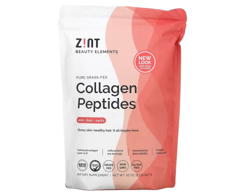 Z!NT, Collagen Hydrosate, Pure Protein, 32 oz (907 g) Z!NT, Collagen Hydrosate, Pure Protein, 32 oz (907 g)